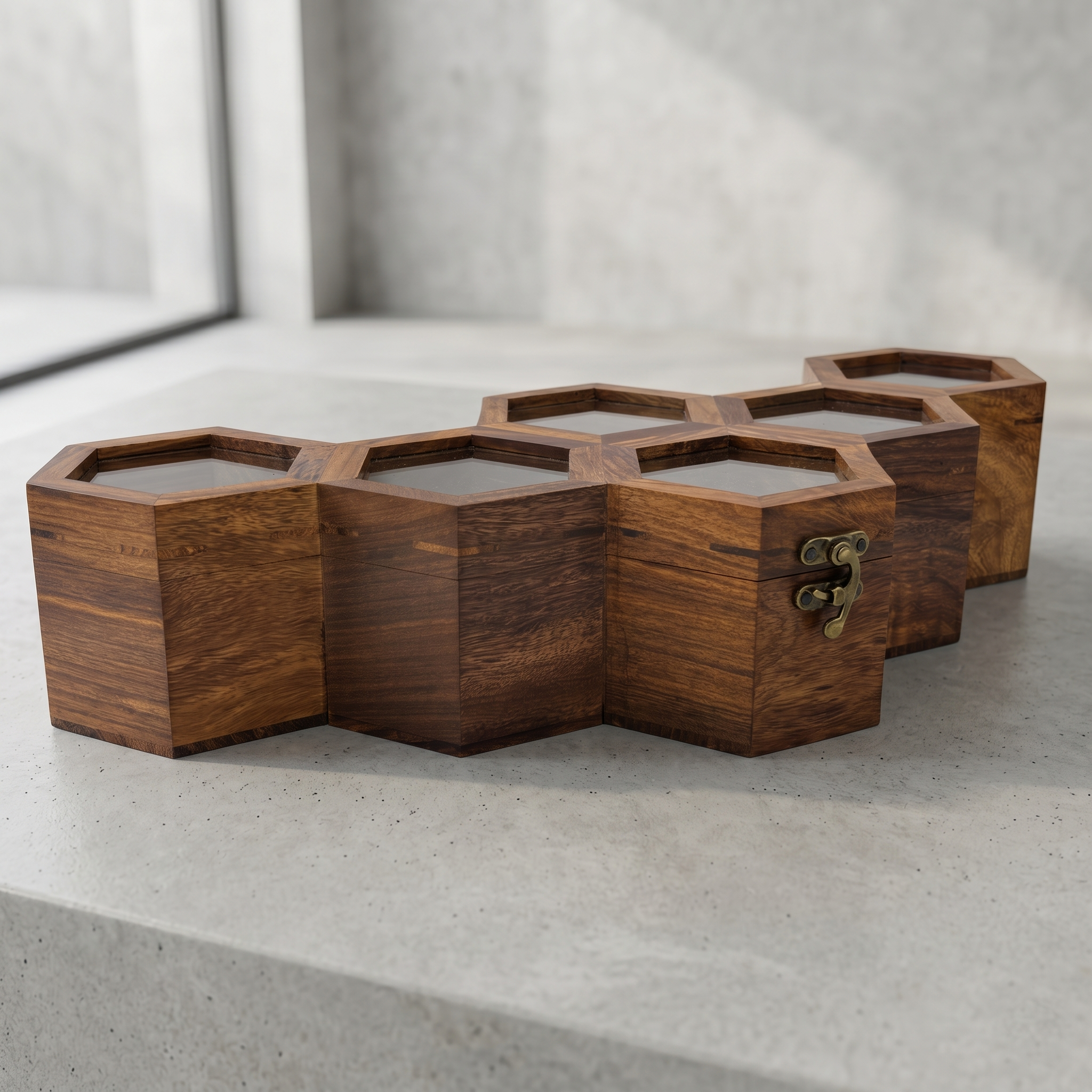 Wooden Watch Box for Men & Women, Indian Rosewood Crafted, Vintage Locks - 6 Slots - Image 8