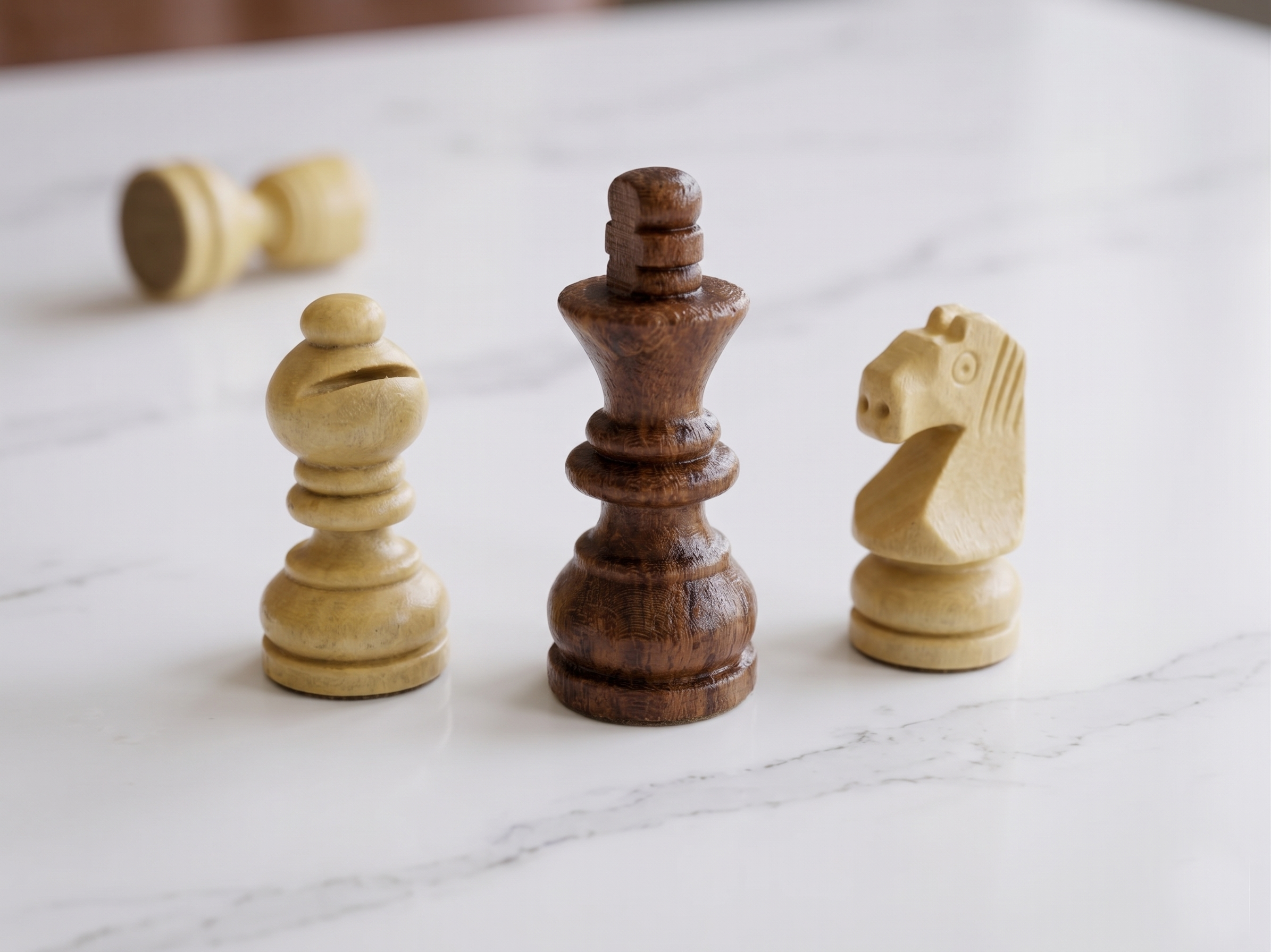 Premium Magnetic Wooden Chess Set, Antique Mango Wood, Folding Board with Velvet Storage, for Kids and Adults - Image 12