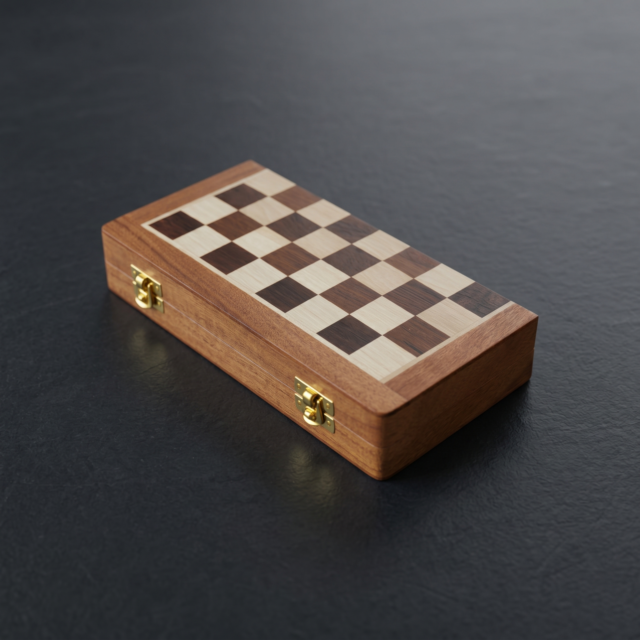 Premium Magnetic Wooden Chess Set, Antique Mango Wood, Folding Board with Velvet Storage, for Kids and Adults - Image 9