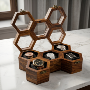 wooden watch box for men and women