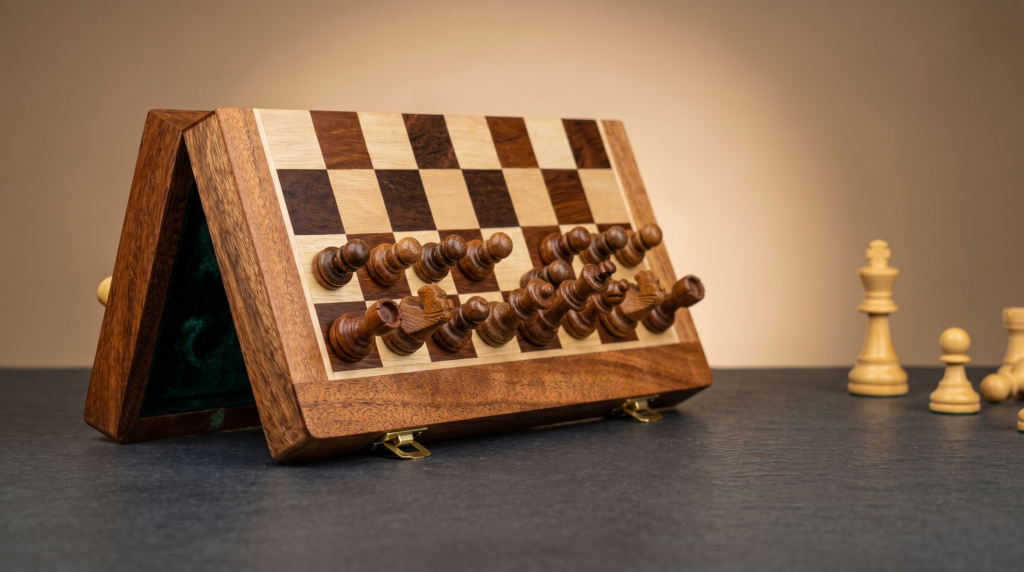 wooden chess for men and women